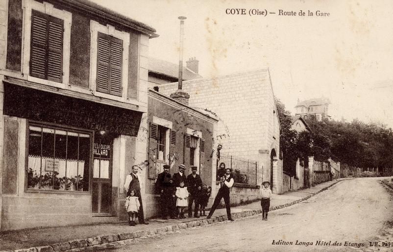 Histoire de Coye-la-Forêt - Anciens commerces