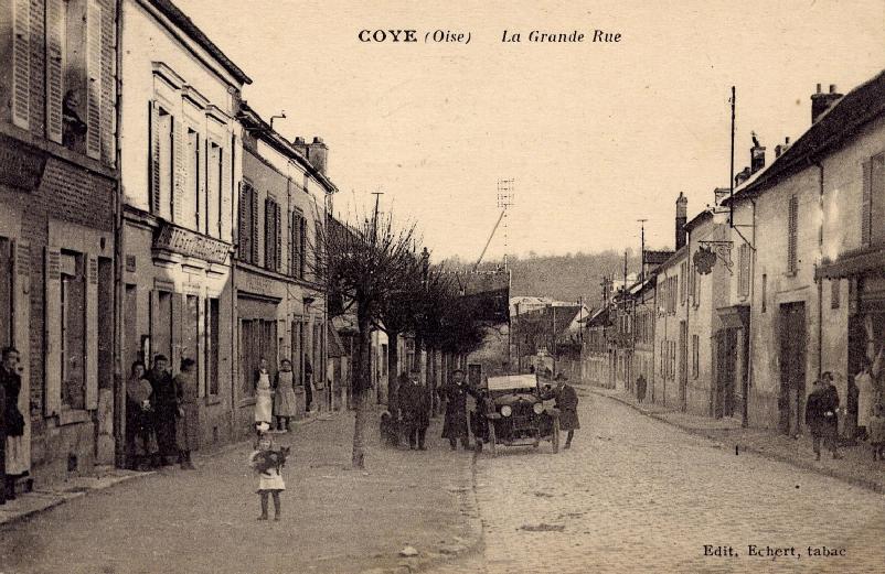 Histoire de Coye-la-Forêt - Anciens commerces