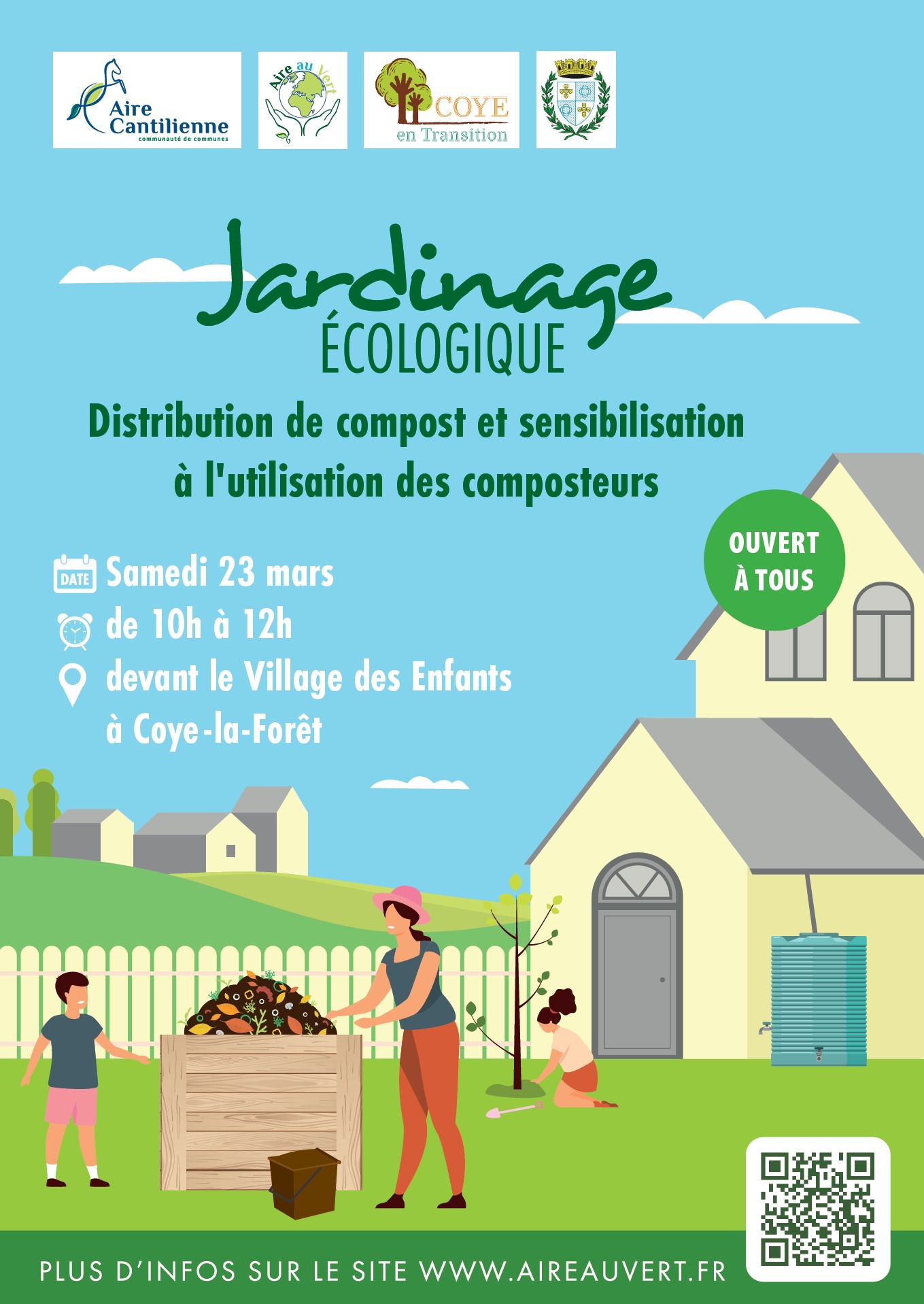 Distribution compost - Coye-la-Forêt
